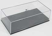 1:43 VETRINA DISPLAY BOX For F1 Model Cars Lungh.cm 14.3 X Largh.cm 7.3 X Alt.cm 4.2 (altezza Interna Cm 3.1), Plastic Display - PAC-432100
