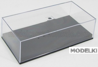 1:43 VETRINA DISPLAY BOX For F1 Model Cars Lungh.cm 14.3 X Largh.cm 7.3 X Alt.cm 4.2 (altezza Interna Cm 3.1), Plastic Display - PAC-432100