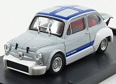 1:43 FIAT 600 Abarth 1000 Gr.2 Presentazione Ufficiale (1970), Grey White Blue - R370-02-UPD