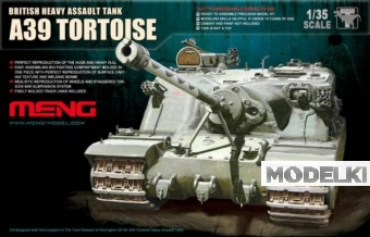 1:35 Сборная модель British Heavy Assault Tank A39 Tortoise - TS-002