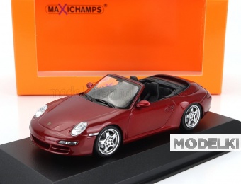 1:43 PORSCHE 911 997 Carrera S Cabriolet (2005), Red Met - 940063031