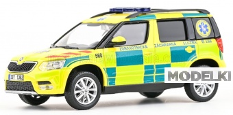 1:43 SKODA YETI FL EMS Of central Bohemia region 560 (2013) - 031XO07