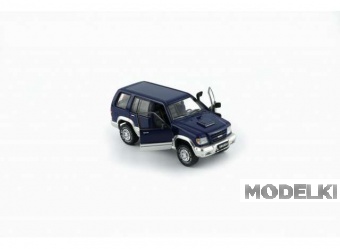 1:64 ISUZU Trooper Big Horn 1998-2002, purple / blue - BM64B0328rhd