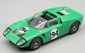 1:43 FORD GT40 Roadster X1 №194 Targa Florio Bob Bondurant - John Whitmore (1965), green - TM43-69E