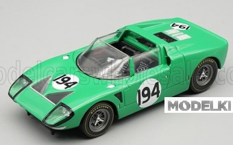 1:43 FORD GT40 Roadster X1 №194 Targa Florio Bob Bondurant - John Whitmore (1965), green - TM43-69E