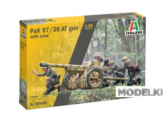 1:35 Сборная модель противотанковая пушка Pak 97/38 с расчетом - 96460