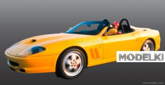 1:18 FERRARI 550 Barchetta Pininfarina (2000), yellow - BBR1874B-VET