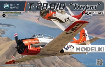 1:32 Сборная модель North American T-28B / D Trojan - KH32014