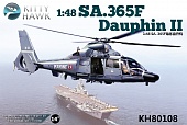1:48 Сборная модель Многоцелевой вертолёт Sa. 365F 'Dauphin 2' - KH80108
