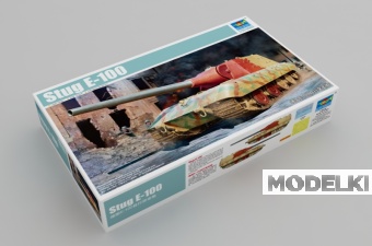 1:35 Сборная модель Немецкая тяжелая САУ Jagdpanzer E-100 - 09542
