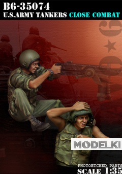 1:35 U.S. Army Tankers 'Close Combat' / Танкисты армии США 'Ближний бой' - B6-35074