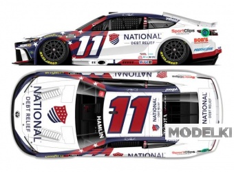 1:64 Toyota Camry XSE #11 Denny Hamlin *National Debt Relief *, white/red 2026 - C112661NDRDH
