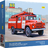 1:72 Сборная модель АЦ-40 (130)-63Б пожарная автоцистерна - 7202AVD