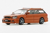 1:64 SUBARU Legacy E-tune II (2002) (праворульный). оранжевый - BM64B0152RHD