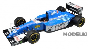 1:18 LIGIER F1 JS39 №25 South African GP Martin Brundle (1993), blue / white - TM18-354B