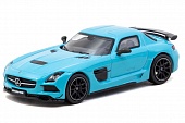 1:64 MERCEDES-BENZ SLS Black Series (2012), baby blue mat - T64G-027-BC