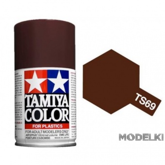 TS-69 Linileum Deck Brown (Линолеумная коричневая палуба) аэрозольная краска, 100 мл. (в баллоне) - 85069