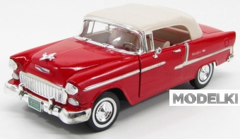 1:18 CHEVROLET Bel Air Cabriolet Closed (1955), Red Cream - 73184R