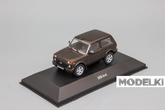 1:43 (Б/У) LADA Niva Urban, Автолегенды Новая эпоха 10, brown - ALN010-X1