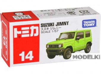 1:57 (Уценка!) SUZUKI Jimny, green - to014-Z1