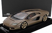 1:18 LAMBORGHINI Countach Lpi 800-4 (2021) - Con Vetrina - With Showcase, Bronzo Amestris - Bronze - LAMBO052SE12