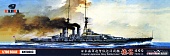 1:700 Сборная модель WWI IJN Haruna Battle cruiser 1915 - KM70003