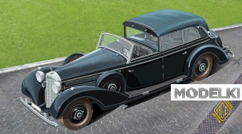 1:72 Сборная модель Автомобиль германского руководства Typ 770K Cabriolet - 72559
