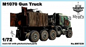 1:72 Сборная модель Ган-трак на шасси M1070 - BM7239