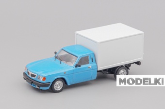 1:43 ГАЗ 17310В 'Трофим', голубой / белый - LOT01581