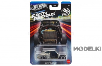 1:64 CHEVROLET Dom's Fleetline - Fast & Furious (1948), Grey - XNR88-979N-JKX11