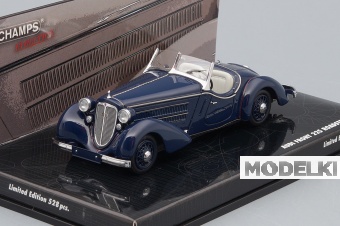 1:43 AUDI Front 225 Roadster 1935, dark blue - 437019130
