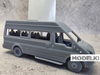 1:43 Сборная модель Нижегородец-222702 (Ford Transit) - ALMA030