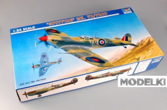 1:24 Сборная модель Британский истребитель Supermarine SPITFIRE Mk.VB/TROP - 02412