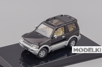 1:43 (Б/У) MITSUBISHI Pajero SWB 2DRS 1999, black - 57111-X2