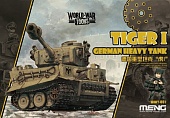 Сборная модель Немецкий тяжелый танк Tiger I (карикатура, сборка без клея для детей) - WWT-001