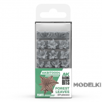 3D-печать BASING BITS Лесные листья / Forest Leaves - AKBIT0004