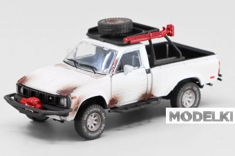 1:64 TOYOTA Hilux N60 N70 Series RHD (1980), Rusting White - 64B0358