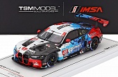 1:43 BMW 4-series M4 Gt3 Evo Team Paul Miller Racing №48 Imsa 24h Daytona (2025) Augusto Farfus - Dan Harper - Max Hesse - Jesse Krohn, White Black Red Blue - TSM430914