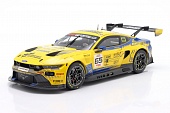 1:18 FORD Mustang GT3 №65 24h Spa Romain Andriolo, Salman Owega, David Schumacher, Finn Wiebelhaus (2025), yellow - HRT-I-GT3-SPA-25-1865