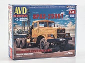 1:43 Сборная модель Седельный тягач КРАЗ-258Б1 - 1677AVD