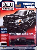 1:64 CHEVROLET Silverado ZL1, LT Trail Boss (2020), black - 97815