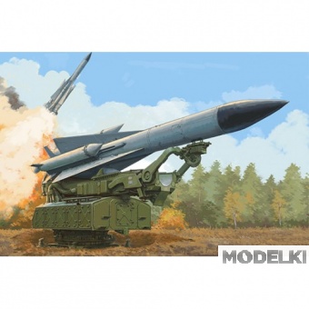 1:35 Сборная модель ЗРК Russian 5V28 of 5P72 Launcher SAM-5 Gammon - 09550