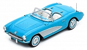 1:43 CHEVROLET Corvette C1 V8 Spider (1956), light blue - S6741