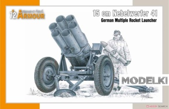 1:72 Сборная модель 15 cm Nebelwerfer 41 ‘German Multiple Rocket Launcher’ - SA72026