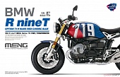 1:9 Сборная модель Мотоцикл BMW R nineT Option 719 Mars Red/ Cosmic Blue (Окрашенный) - MT-003t