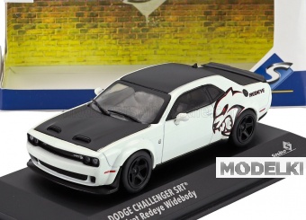 1:43 DODGE Challenger Srt Hellcat Coupe (2020), White Black - 4310309