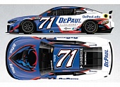 1:64 Chevrolet #71 Michael McDowell *DePaul University*, blue/white/red 2025 - C712561DEPMM