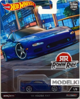 1:64 MAZDA RX7 Ronin Run (1995), blue metallic - HCK13