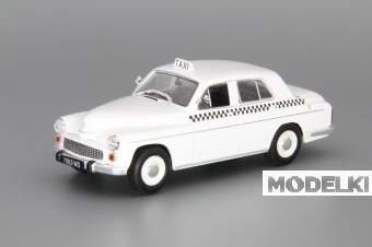 1:43 WARSZAWA 203 Taxi, white - kul982