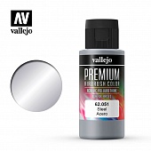 Краска акрил-уретановая 'Premium Color' Металлик Сталь/Steel - 62051